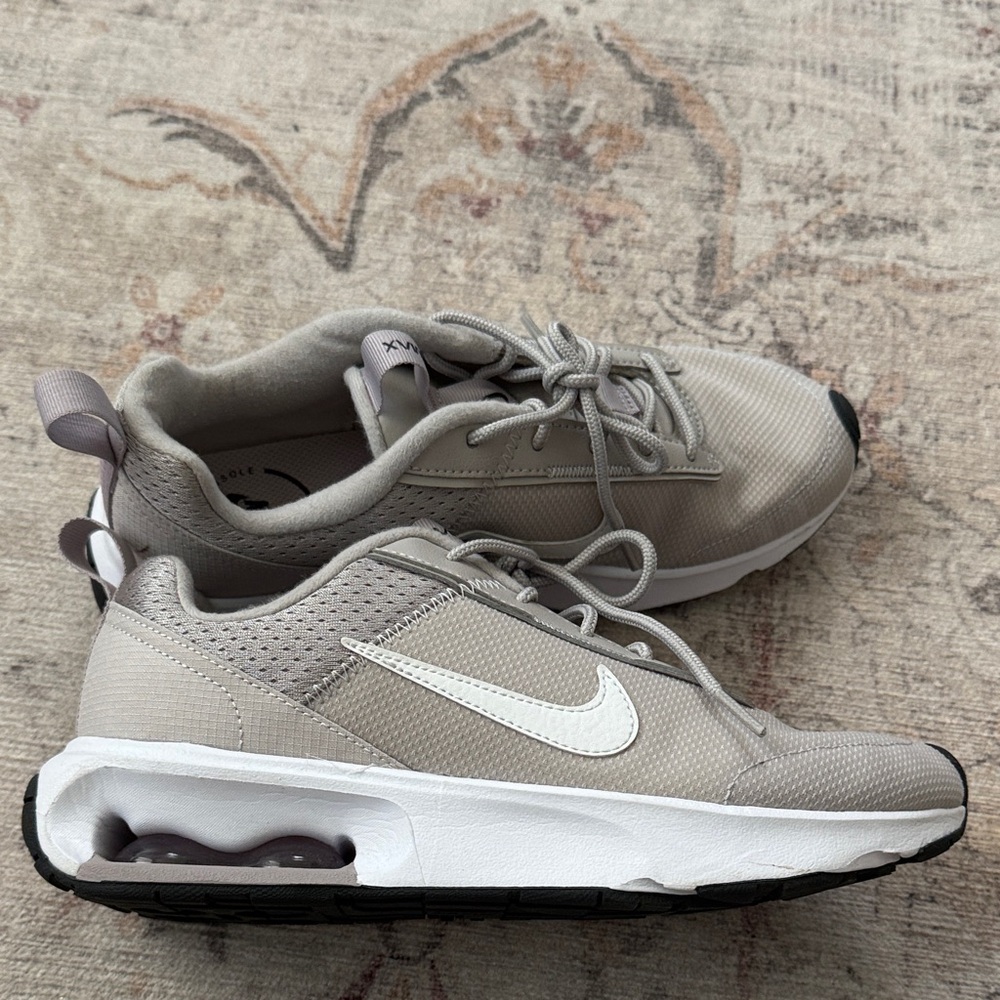 Nike Gray and White Athletic Shoes